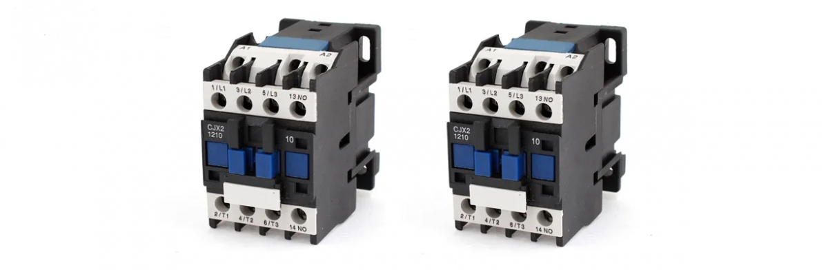 2 electric contactors